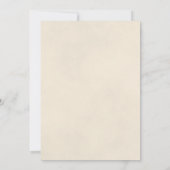 Elegante witte roos We doen nog steeds bruiloft ge Kaart (Achterkant)