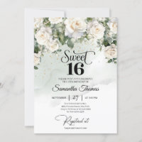 Elegante  witte rozen bloementuin Unique