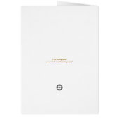 Elegante witte rozen bruiloft foto dank u kaart (Achterkant)