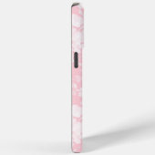 Elegante witte rozen roze bloemen Case-Mate iPhone case (Achterkant / Rechts)