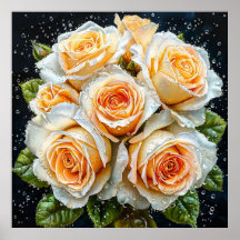 🌹 Elegante witte rozenboeket voor een rustig thui