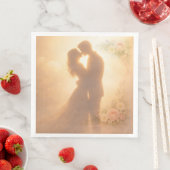 Elegante Witte Servet (Insitu)