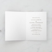 Elegante witte wilde bloem gevouwen bruiloft (Binnen)