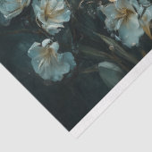 Elegante witte zwaan met gouden kroon decoupage tissuepapier (Detail)