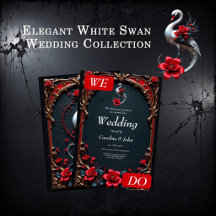Elegante Witte Zwaan Trouwcollectie