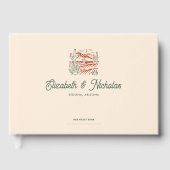 Elegante woestijn | Terracotta Wedding Gastenboek (Voorkant)