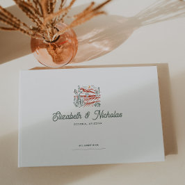 Elegante woestijn | Terracotta Wedding Gastenboek