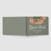 Elegante woestijnbloeiende cactus bruiloft gastenboek (Volledig)