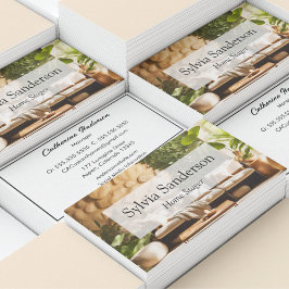 Elegante woningstylist & decorateur visitekaartje