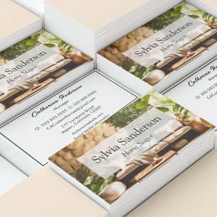 Elegante woningstylist & decorateur visitekaartje