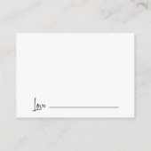 Elegante woorden van wijsheid Wiskunde Afstuderen  Informatiekaartje (Achterkant)