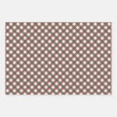 Elegante Xmas Bos Dieren Patchwork Inpakpapier Vel (Voorkant 2)