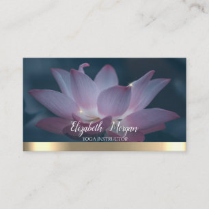 Elegante Yoga stijlvolle Lotus  Visitekaartje