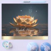 Elegante yogalesgever Lotus Dark Flyer (Enkel)