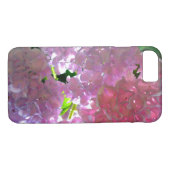 Elegante zacht roze bloemblaadjes roze hortensia's Case-Mate iPhone case (Achterkant (Horizontaal))