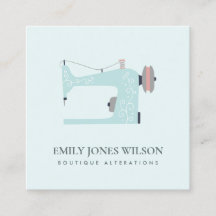 ELEGANTE ZACHTE AQUA BLUE PINK SEWWING MACHINE TAI