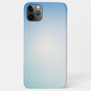  Elegante zachte blauwe en witte Ombre  Case-Mate iPhone Case