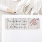 Elegante  zachte bruiloft kersenboom brunch etiket (Insitu)