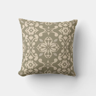 Elegante Zachte Kleur Herhalend Patroon Kussen
