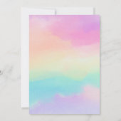 Elegante zachte pastel roze boog zoet 16 verjaarda kaart (Achterkant)