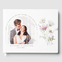 Elegante zachte pastel Wildflower Botanische bruil