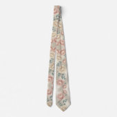 Elegante Zachte Pastelroos Stropdas (Achterkant)