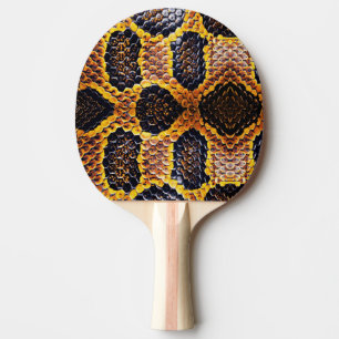 Elegante zachte python slangenhuid tafeltennisbatje