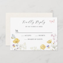 Elegante zachte wilde bloemen vlinder