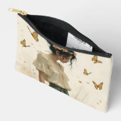 Elegante zachtheid in een vlinderdans etui (Open)