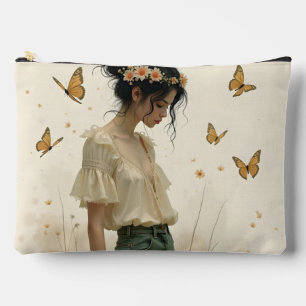 Elegante zachtheid in een vlinderdans etui