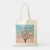 Elegante Zak van Kersenbloesem Tote Bag (Achterkant)