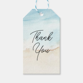 Elegante zakelijke bedankcadeautags cadeaulabel
