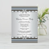 Elegante zakelijke evenement kaart (Staand voorkant)