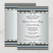 Elegante zakelijke evenement kaart (Voorkant / Achterkant)