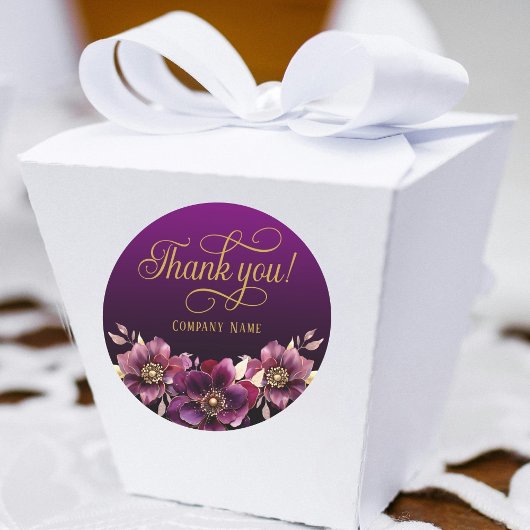 Elegante zakelijke gunst Sticker