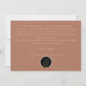 Elegante Zakelijke Kerstkaart voor Bedrijven en Fe (Achterkant)