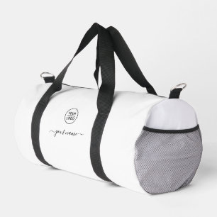 Elegante Zakelijke Logo en Script Tekst Fitness Plunjezak