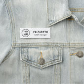Elegante zakelijke logo naamplaatje (In situ)