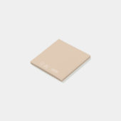 Elegante zakelijke logo post-it® notes (Schuin)