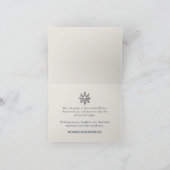 Elegante zakelijke vakantie Kaart (Binnen)