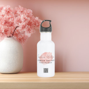 Elegante Zakelijke Waterverf Handtekening voor Pro Waterfles
