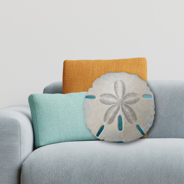 Elegante zanddoller strand decoratie rond kussen (Creator heeft geüpload)