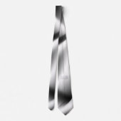 Elegante zebra abstract zwart en wit stropdas (Achterkant)