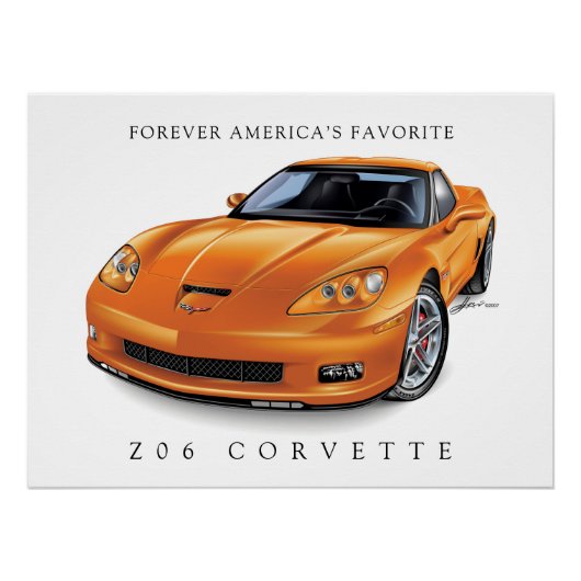 ELEGANTE ZEE-O-SIX AUTO ART PERFECT POSTER (Voorkant)