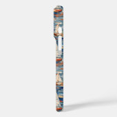 Elegante zeilboot schilderij - Nautische esthetiek Case-Mate iPhone Case (Achterkant / Links)