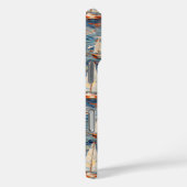 Elegante zeilboot schilderij - Nautische esthetiek Case-Mate iPhone Case (Achterkant / Rechts)