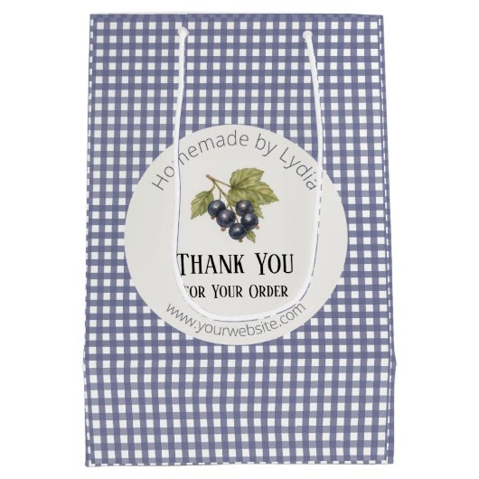 Elegante zelfgemaakte pot medium cadeauzakje (Achterkant)