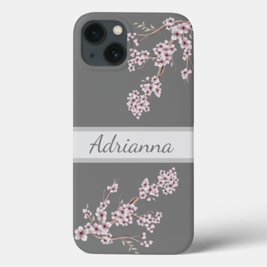 Elegante Zen Cherry Blossom Charm Pink Case-Mate iPhone Case (Achterkant)