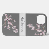 Elegante Zen Cherry Blossom Charm Pink Case-Mate iPhone Case (Achterkant (horizontaal))