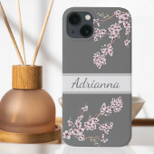 Elegante Zen Cherry Blossom Charm Pink Case-Mate iPhone Case